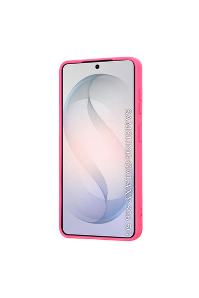 Rao Husa SoftFlex MagSafe pentru Samsung Galaxy S26, MagSafe, silicon si TPU, roz