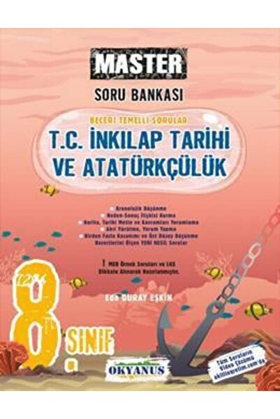 Okyanus Yayınları Okyanus 8. Sınıf Master T. C. İnkılap Tarihi Ve Atatürkçülü...