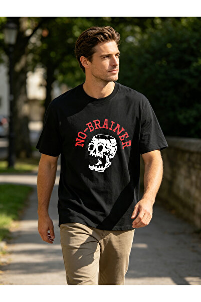 Arabest Men T-Shirts Black Slim/Slim Fit 100% Cotton Basic Crew Neck T-Shirt ...