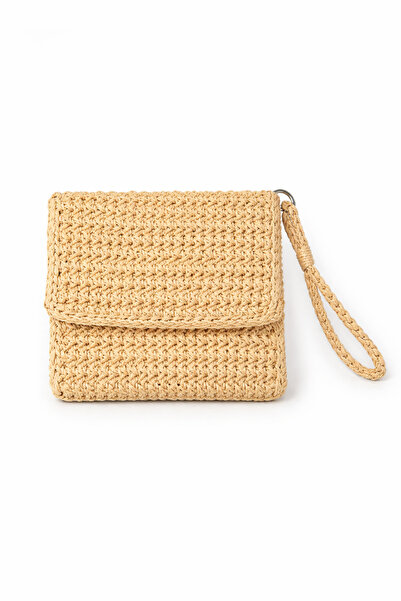 Atelier Oza Handmade Wicker Wallet Handmade Summer Women's Clutch Hand Bag Na...