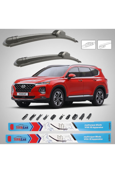 TEAMCAR Υαλοκαθαριστήρες Hyundai Santa Fe TM (2018–2020) |   Μπροστινό Σετ – ...