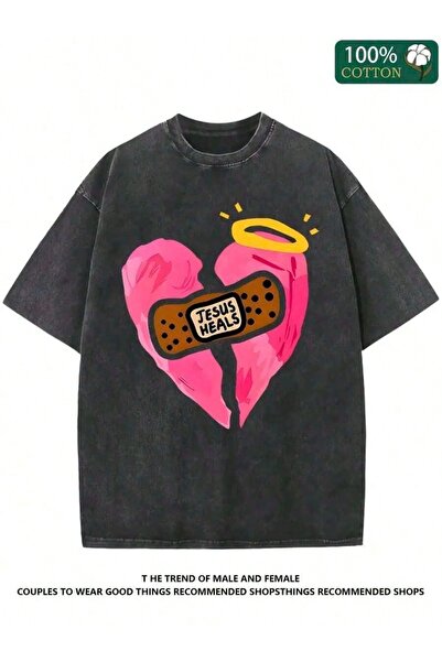 valeriae T-Shirt - Μαύρο - Κανονική εφαρμογή