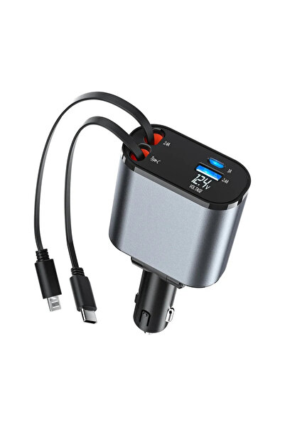 OEM Φορτιστής αυτοκινήτου - Μαύρο - Καθολικός