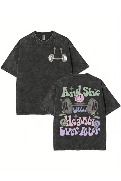 valeriae T-Shirt - Μαύρο - Κανονική εφαρμογή