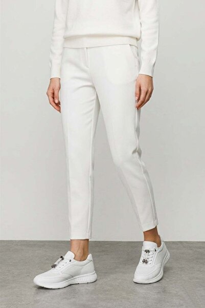 Ayakkabı Fuarı Παπούτσια με χαμηλό τακούνι - Λευκό - Χαμηλό τακούνι (1-4 cm)