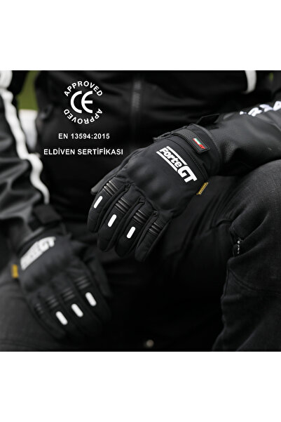 Forte GT GT 07 Softshell Korumalı Motosiklet Eldiveni (EN 13594 Sertifikalı)