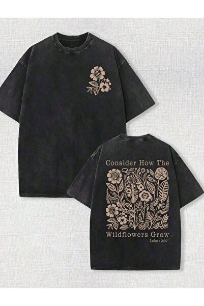 valeriae T-Shirt - Μαύρο - Κανονική εφαρμογή