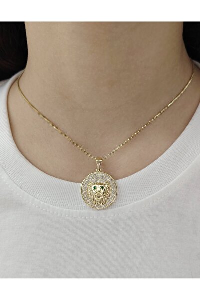 OEM Κολιέ από ατσάλι - Χρυσαφί