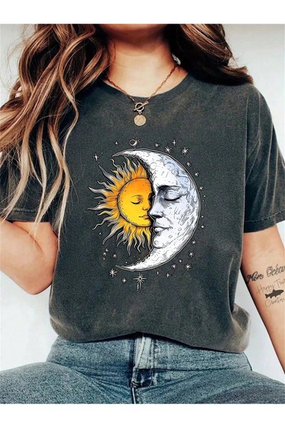 valeriae T-Shirt - Μαύρο - Κανονική εφαρμογή