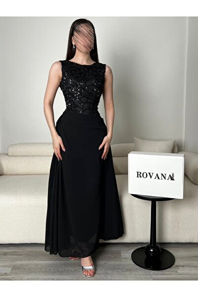 Loren Evening & Prom Dress - Black - Basic