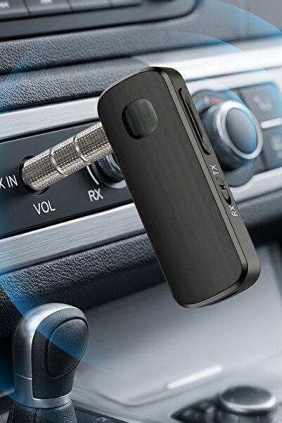 ThenTech Oto Teyp Aux Bluetooth Dönüştürücü Adaptör (RX TX) Araç İçi Kablosuz...