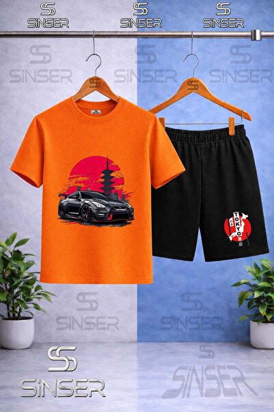 SS SİNSER Σετ δύο τεμαχίων - Πορτοκαλί - Κανονικό μέγεθος