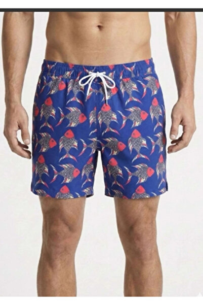 Dopomare 2614 Men's Patterned Swim Shorts