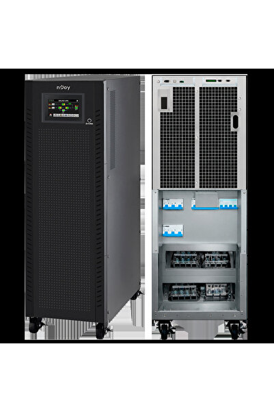 nJoy UPS 80KVA 80kW 400V Trifazat Online cu Conversie Dublă Ecran tactil INDU...