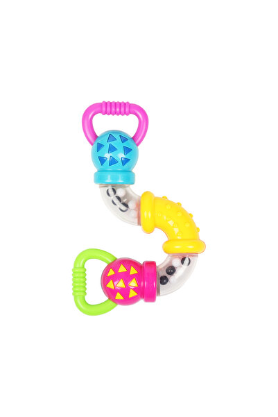 LITTLE ANGEL Infant Rattle Teether Learning Toy - Multicolor