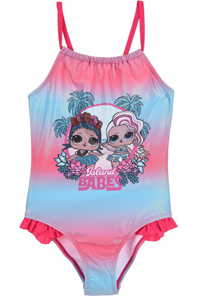 L.O.L. SURPRISE LOL Surprise Island Ροζ Ολόσωμο Μαγιό 122 εκ. 7 Ετών
