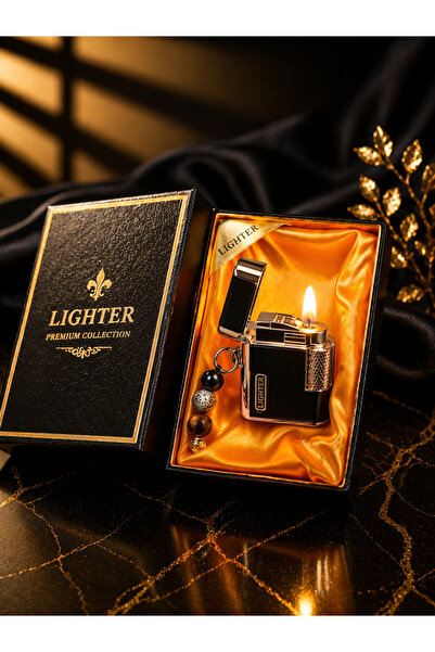 Nightmare Flame Lighter ağır döküm mini aksesuarlı çakmak