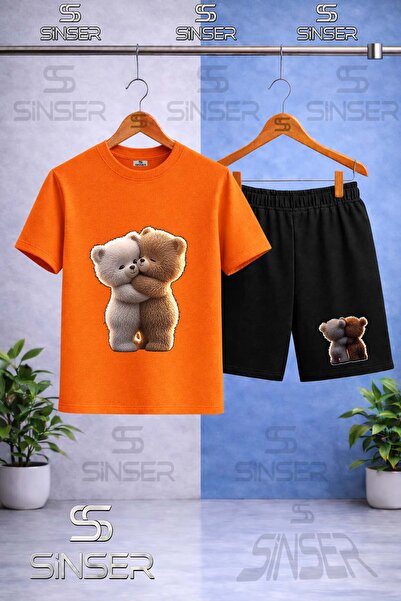 SS SİNSER Σετ δύο τεμαχίων - Πορτοκαλί - Κανονικό μέγεθος