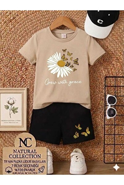 Nice Clothes Tricou și pantaloni scurți de vară pentru copii, unisex (imprime...