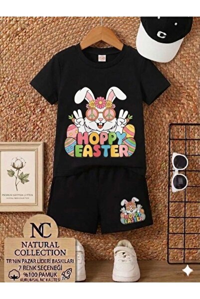 Nice Clothes Tricou și pantaloni scurți de vară pentru copii, unisex (imprime...