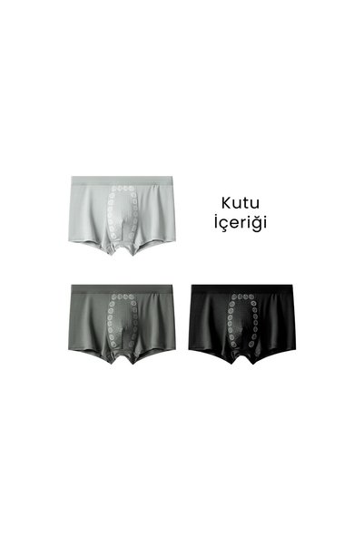 Beauty Collection 3-Pack Men's Boxer Breathable Anti-Sweat Comfortable Boxer
