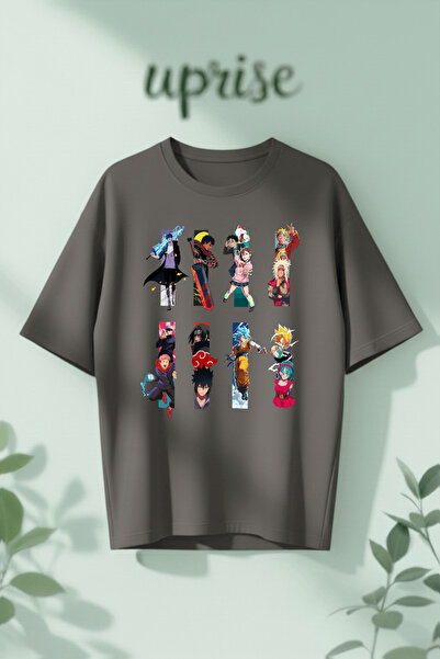 Vordevia T-Shirt - Γκρι - Oversize