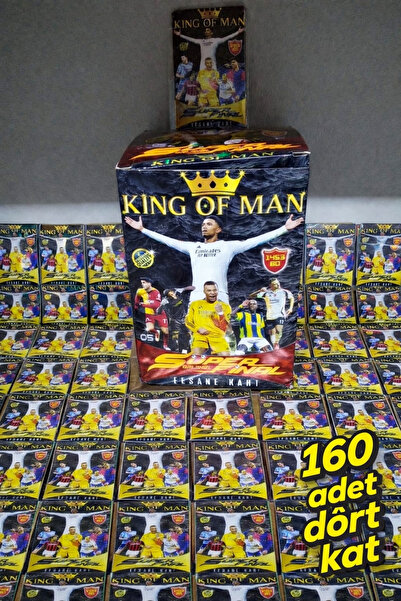 NURDAY Kıng of man_Süper final_EFSANE kart 160 adet 4 KART ORJİNAL