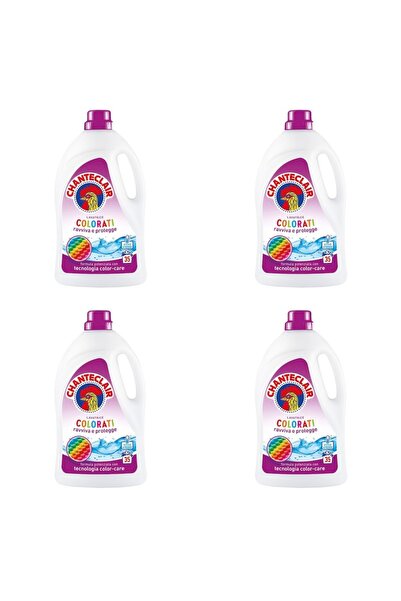 Chanteclair Set 4x Detergent lichid de rufe Color, Chanteclair, 1575ml, 35 sp...