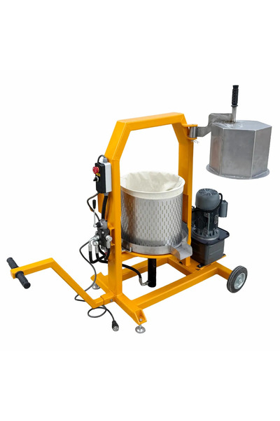 Kadıoğlu PT650E Pistonlu Meyve ve Üzüm Pres Makinesi (50 Litre)