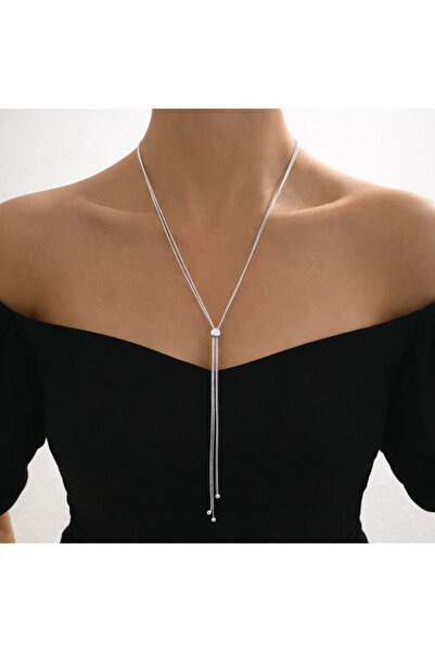 GlaMLo Accessories Κολιέ - Ασημί