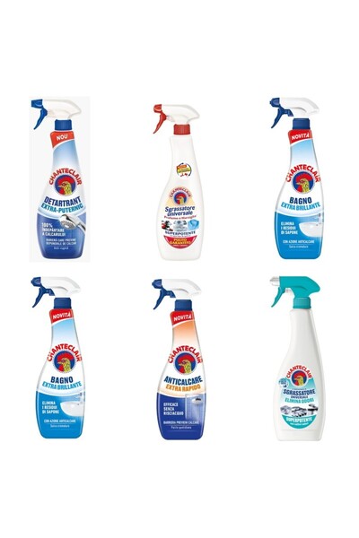 Chanteclair Set of 6x Mixed Products