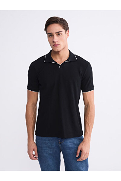 LC Waikiki RMZ GİYİM FARKİLYA Tricou bărbătesc cu guler tip Roba Devrik