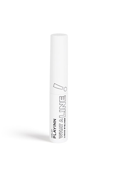 INGLOT Playinn What A Line! Liquid Eyeliner Faithful White 15