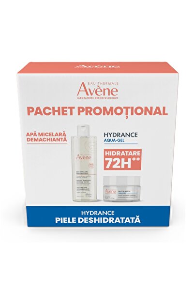 Avene Μικυλλιακό Νερό Καθαρισμού, 400 ml + Ενυδατική Κρέμα Προσώπου Aqua Gel ...