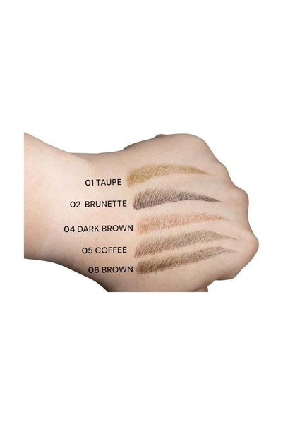 CMBeauty Creion profesional pentru sprâncene cu efect de vopsire -01 TAUPE