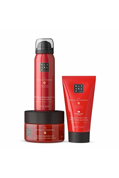 Rituals Set cadou The Ritual of Ayurveda - Spumă de duș 50 ml + Cremă de corp...