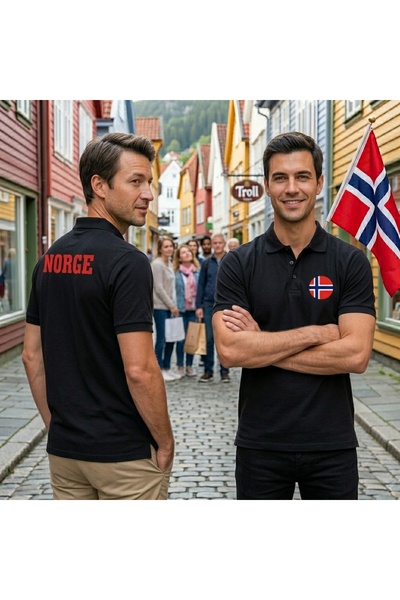 SARI Κοντομάνικο polo - Μαύρο - Άνεση