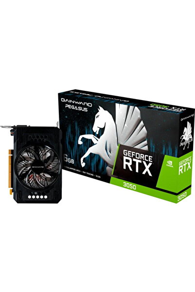 gainward Placa Video NVidia GeForce RTX 3050 Pegasus 6GB GDDR6 96 bit Negru