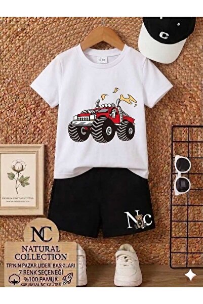Nice Clothes TRICOU ȘI PANTALONI SCURȚI DE VARĂ PENTRU COPII UNISEX (IMPRIMEU...