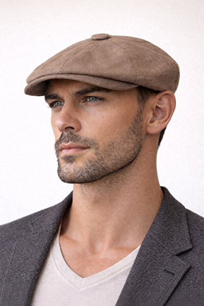 Rupen Kraft Καλοκαιρινό λινό καπέλο Peaky Blinders με επένδυση και ελαστικό σ...