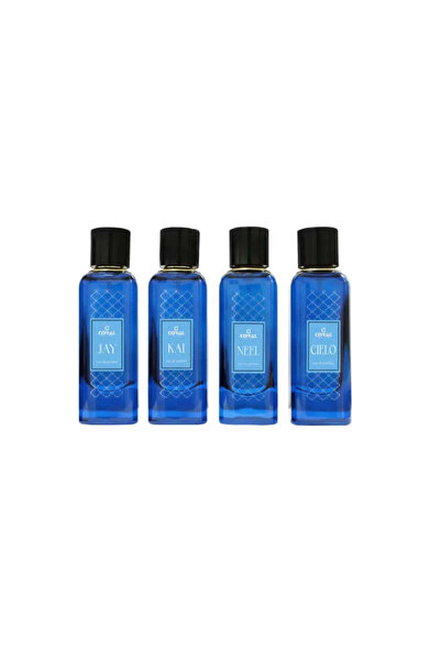 CORAL PERFUMES Coral Exquisite Homme Collection EDP Gift Set for Men – 4 × 45ml