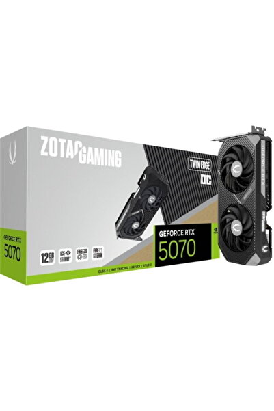 Zotac Placă video GeForce RTX 5070 Twin Edge OC 12GB GDDR7 192-bit