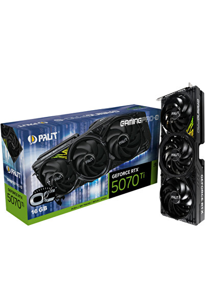 PALIT Κάρτα γραφικών GeForce RTX 5070 Ti GamingPro-S OC, 16384 MB GDDR7