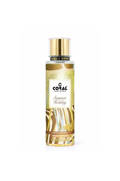 CORAL PERFUMES رذاذ عطري كورال سمر هوليداي للرجال والنساء - 250 مل |   رذاذ م...