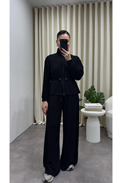 YOUR NAME Σετ δύο τεμαχίων - Μαύρο - Μακρύ