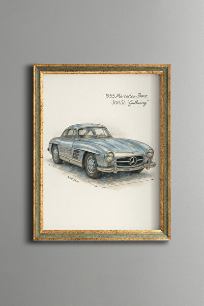 epiqart Classic Legend – Vintage Patterned Frame – Slim Model