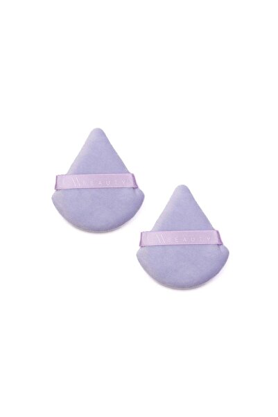 CMBeauty Powder Puff Sponge Set, 2 Pieces, Bake and Sculpt, Lilac