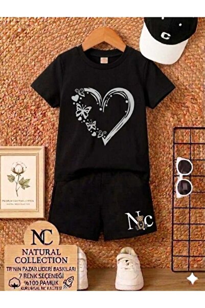 Nice Clothes Tricou și pantaloni scurți de vară pentru copii, unisex (imprime...
