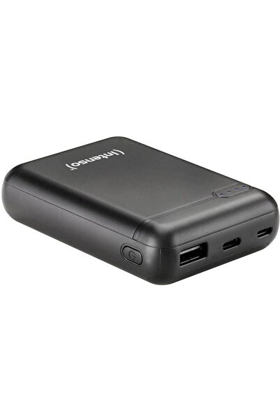 Intenso Външна батерия XS10000, 10000 mAh, 1x USB, 1x USB-C, 3.1A, Черен