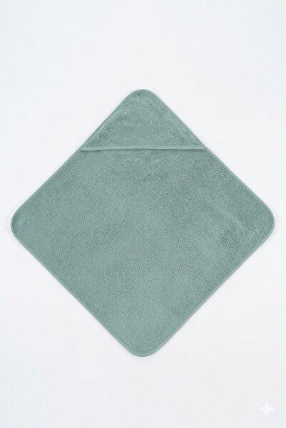 Vivesta Home Bebek Kundak Havlu 75x75 cm %100 Pamuk Yumuşak Emici Kapüşonlu B...